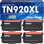 TN920XL 4 Pack Black High Yield Toner Cartridge Compatible Replacement. Fixed Price $27.95.