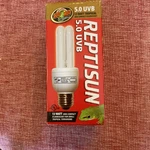 Zoo Med Reptisun 5.0 Uvb Mini Compact Fluorescent 13 Watt Bulb. Fixed Price $12.50.
