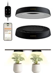Glowrium 2 Pcs Grow Lights For Indoor Plants Smart 16W Led Full Spectrum Black. Fixed Price $35.99.