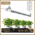 Sansi T8 Grow Lights Full Spectrum 195W Equiv. Led Dimmable Houseplants 2-PACK. Fixed Price $59.98.
