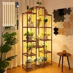 Dreyoo Plant Stand Grow Lights Wood Shelf Full Spectrum Lamp For. Fixed Price $97.20.