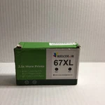 Recolor High Yield Ink Cartridge Pack Of 2 Black #RCHP67 Xlbb, New. Fixed Price $25.00.