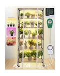 Meonum Plant Shelf With Grow Lights, 6 Tier Diy Metal Rack 90W Led .... Fixed Price $215.22.