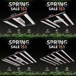 Spider Farmer Series Led Grow Plant Lighting Full Spectrum Hydroponics. Fixed Price $209.99.