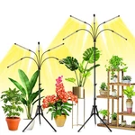 Wolezek Grow Lights For Indoor Plants, 2 Pack Full Spectrum With .... Fixed Price $82.39.