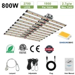 Phlizon PH-B10-D 800W Full-spectrum Dimmable Led Grow Light For Indoor Plants. Fixed Price $500.00.