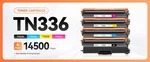 Zstint TN336 Toner Cartridge 4-PACK High Yield For Brother TN-336 New. Fixed Price $39.94.