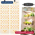 Rocoking Grow Lights For Indoor Plants,ultra-thin Panel LAMP,158LEDS Full. Fixed Price $24.98.