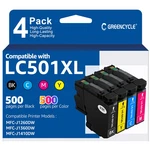 Greencycle LC501XL Ink Cartridges For Brother Printer Compatible. Fixed Price $65.99.