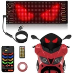 Programmable Led Car Sign 6.8"X2.7" Motorcycle Windshield Rgb Eyes Display. Fixed Price $35.68.