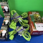 Miracle Led Hydroponic Ultra Grow Lite Kit 4 Bulbs Fixtures & Timer Wow! Usa. Fixed Price $55.99.
