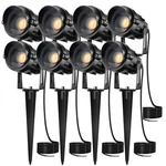 7W Low Voltage Landscape Lights 12V 24V Ac/dc Focusing Lens Led Spotlight Out.... Fixed Price $107.89.