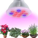 Sandalwood Led Plant Grow Light Bulb Hydroponic Garden Veg Flower 12W E26 E27. Fixed Price $12.00.