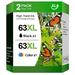 63 Xl Ink Cartridges For Hp Envy 4516 4520 4512 Officejet 3830 4650 5255 Printer. Fixed Price $23.99.