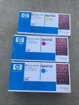 *new* Hp Color Laserjet 3600 Toner Set Q6471A/Q6472A/Q6473A (expired). Fixed Price $47.49.
