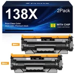 Panink 138X Black Toner Cartridge For Hp W1380X 138A W1380A Chip. Fixed Price $81.59.