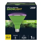Feit PAR38 E26 (medium) Led Grow Light Blue 16 Watt Equivalence Pk. Fixed Price $22.95.
