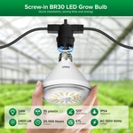 Sansi 8*24W Led Grow Light String Full Spectrum 1500W Equiv. Greenhouse Plant. Fixed Price $99.99.