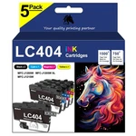 Lituhorse LC404 Ink Cartridges For Brother MFC-J1205W MFC-J1215W 5-PACK. Fixed Price $54.65.