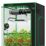Vivosun 4X4FT Smart Grow Tent Kit Automatic System AW200SEX2 Aerozesh T6. Fixed Price $639.99.