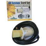 New Hydrofarm All System Cord Set With 15' Socket Grow Light Wing Reflector. Fixed Price $35.00.