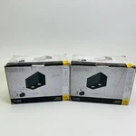 Lot Of Lucide Tube Black 2X GU10 Ceiling Spotlight. Fixed Price $52.43.