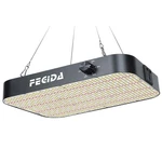 Fecida 130 Watt, Black Case, Ideal Sunlike Full Spectrum Light Grow. Fixed Price $95.98.