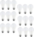 Sunlite Led A19 Bulbs 9W (60W Equals) Frost 65K-DAYLIGHT 18PACK. Fixed Price $35.20.