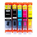 Omnivoltis 280XL 281XL Refillableink Cartridges Compatible For TS702A. Fixed Price $70.73.