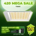 2026 New Dimmable Mars Hydro 600 100W Led Grow Light For Indoor Plants. Fixed Price $60.99.