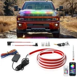 Dreamotor 94.5 Inch Car Hood Light Strip White Exterior Dynamic Led. Fixed Price $48.82.
