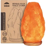 Wbm Usb Himalayan Salt Lamp With Touch Dimmer Control, Wooden Base, Led Bulb. Fixed Price $19.00.