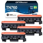 TN760 Toner Cartridge For Brother TN730 MFC-L2710DW MFC-L2750DW HL-L2370DW 1-4PK. Fixed Price $30.00.