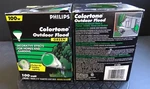 2 Philips Colortone Green 100W PAR38 Flood Light Bulb 3/4 Indoor/out 811686. Fixed Price $19.99.