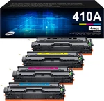 4X 410A Compatible Toner Cartridges With Chip For Hp M477, M377, M452. Fixed Price $48.53.