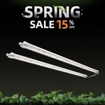 Spider Farmer GLOW80 80W Led Grow Light Full Spectrum For Indoor Plants Seeding. Fixed Price $75.99.