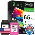 65XL Ink Cartridges Combo Pack Replacement For Hp Black Color Compatible. Fixed Price $33.47.