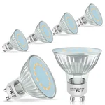 Dumiloo GU10 Led Bulb, 50 Watt Halogen Equivalent, 2700K Warm WHITE-6 Pack. Fixed Price $17.84.