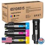 Xerox 6510 6515 High Capacity 4-COLOR Toner Set 106R03480 106R03477 106R03478. Fixed Price $77.59.