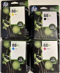 New Genuine Hp 88XL Black Color 4PK Ink Cartridges Officejet Pro K5400 K550. Fixed Price $19.99.
