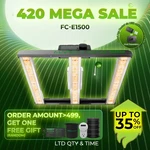 Mars Hydro Led Grow Light FC-E1500 150W Full Spectrum For 2X2FT Indoor Plants. Fixed Price $109.99.