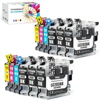 Brother LC203XL LC201 Ink Cartridge Replacement 12-PK MFC-J480DW MFC-J880DW. Fixed Price $53.54.