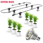 Sansi Hanging Grow Light String 72W (12WX6) For Indoor Outdoor Plants Waterproof. Fixed Price $65.24.