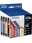 Wiseta 232XL Ink Cartridges Combo Pack Replacement For. Fixed Price $35.00.