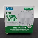 Back To The Roots Led Grow Lights Full Spectrum 11W 1000 Lumens 2-PACK 49012. Fixed Price $19.99.