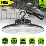 240W High Bay Led AC100-277V Ufo Lights Dimmable Commercial Gym Shop Lamp. Fixed Price $134.87.