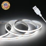 Led Strip Lights, 5V Usb Lighting Cob Short White Flexible. Fixed Price $11.14.