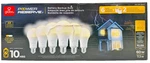 Globe Power Reserve Battery Backup Bulb Warm Light 3000K A21 800LM 60W 6-PACK. Fixed Price $22.48.