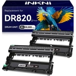Inkni Compatible DR820 Drum Unit Replacement For Brother DR-820 ,yields Up To.... Fixed Price $64.93.