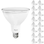 Sunco 16 Pack Outdoor Flood Light Bulb PAR38 Led Waterproof 50W Patio Driveway. Fixed Price $117.95.